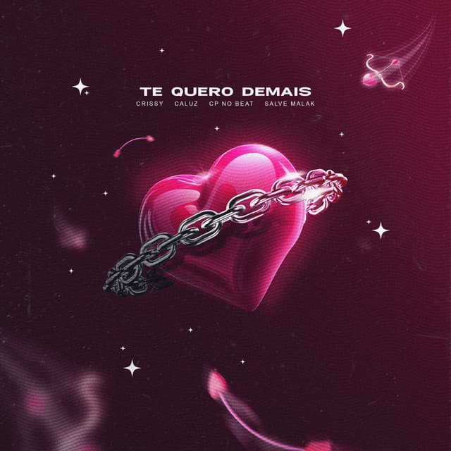 Capa oficial de TE QUERO DEMAIS